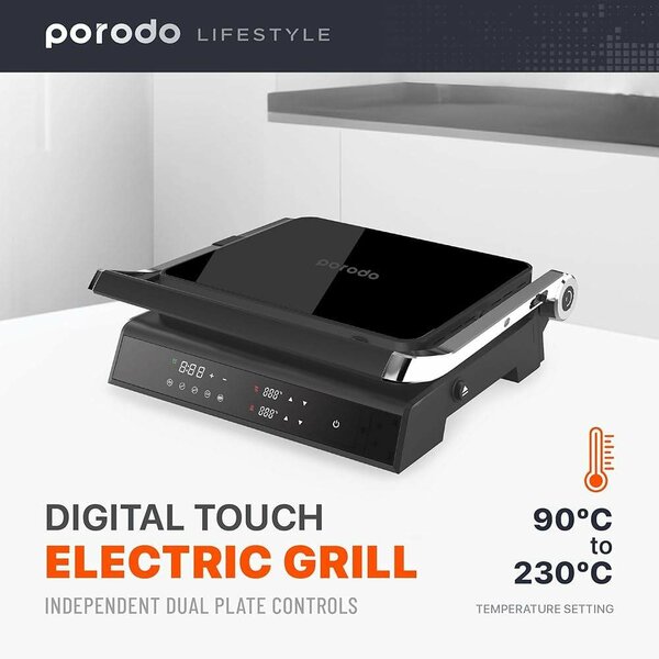 Grill électrique numérique Porodo