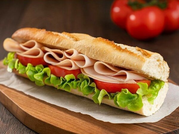 Délicieuse Baguette Sandwich