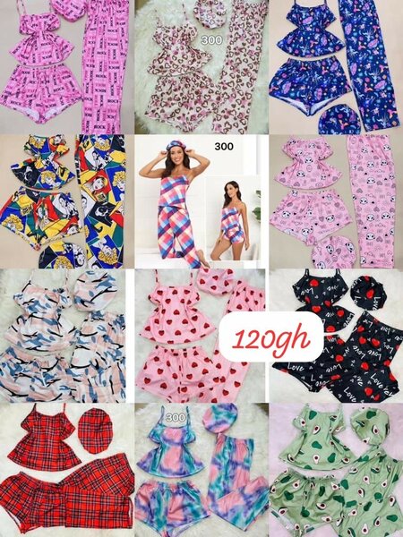4 pieces nightwear
