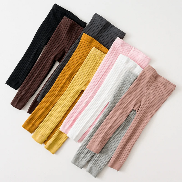 Leggings Bébés Côtelés