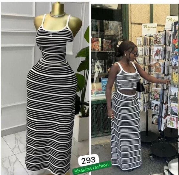 Striped Maxi Dresses