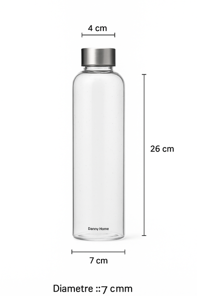 Glass Drinks Bottle 750ml