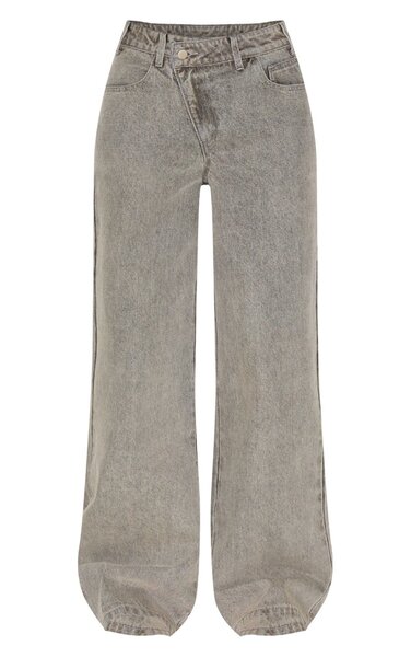 Jean flare taille haute femme