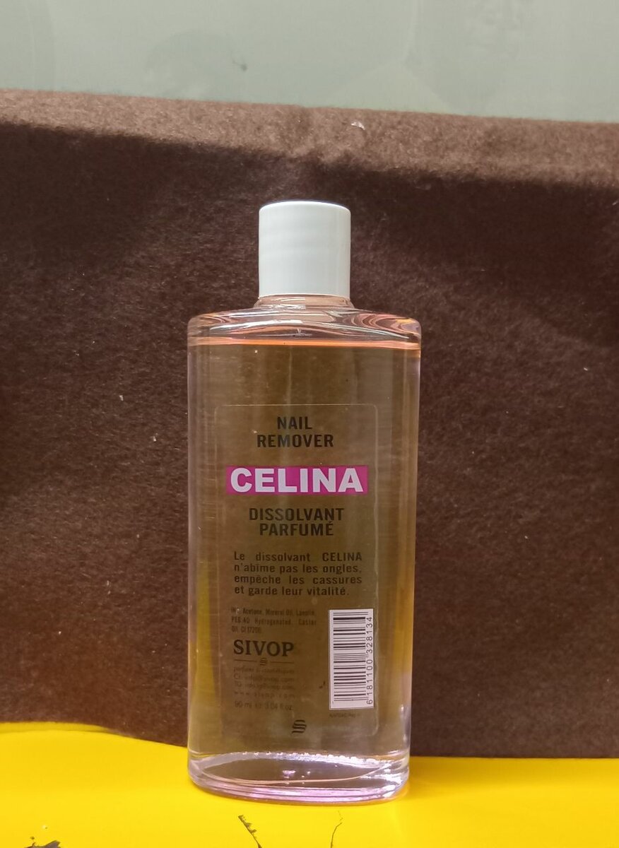 Dissolvant Parfumé Celina