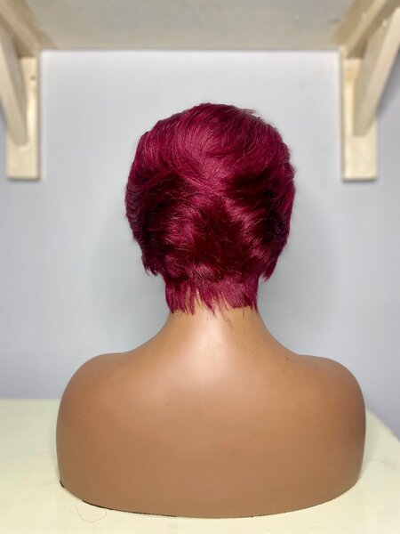 Perruque Lace Front Rouge