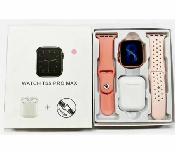 Montre T55 Pro Max Rose