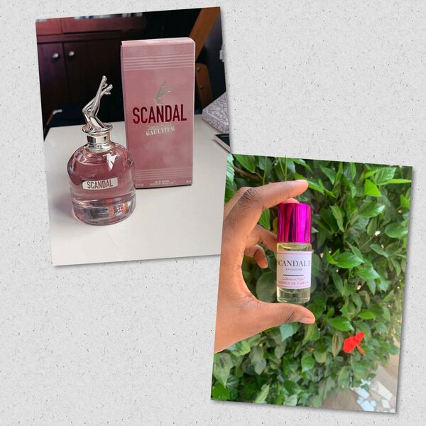 Essence de parfum sans mélange