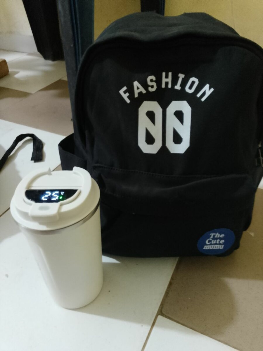 Sac à dos fashion noir