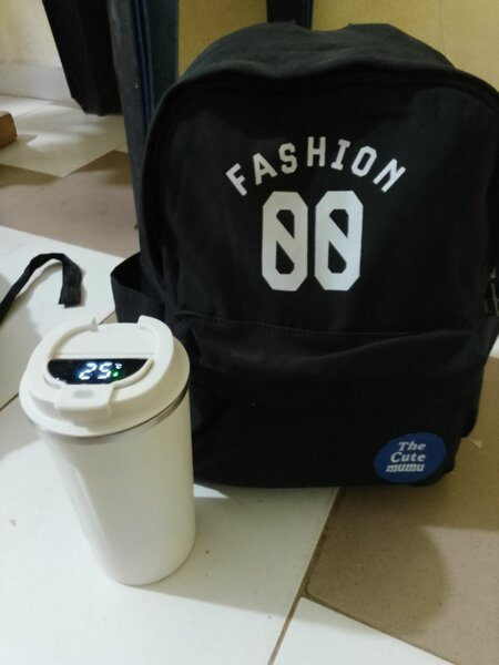 Sac à dos fashion noir