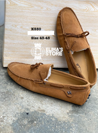 brown loafers