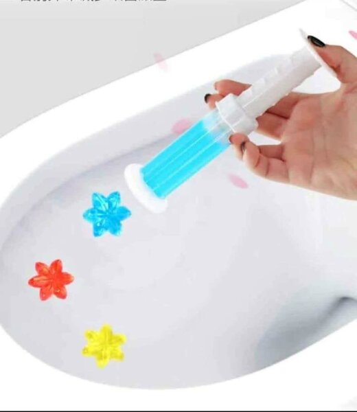 Détergent de toilette décoratif