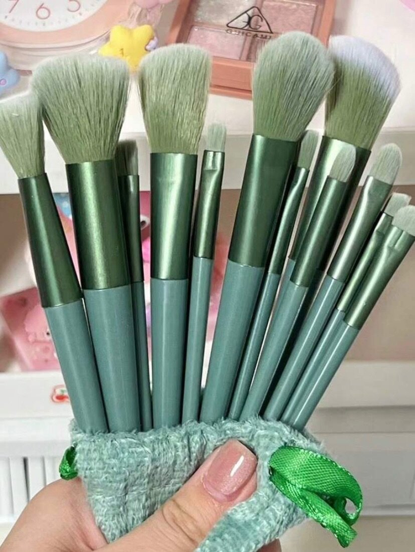 Set de Pinceaux de Maquillage 13 Pièces