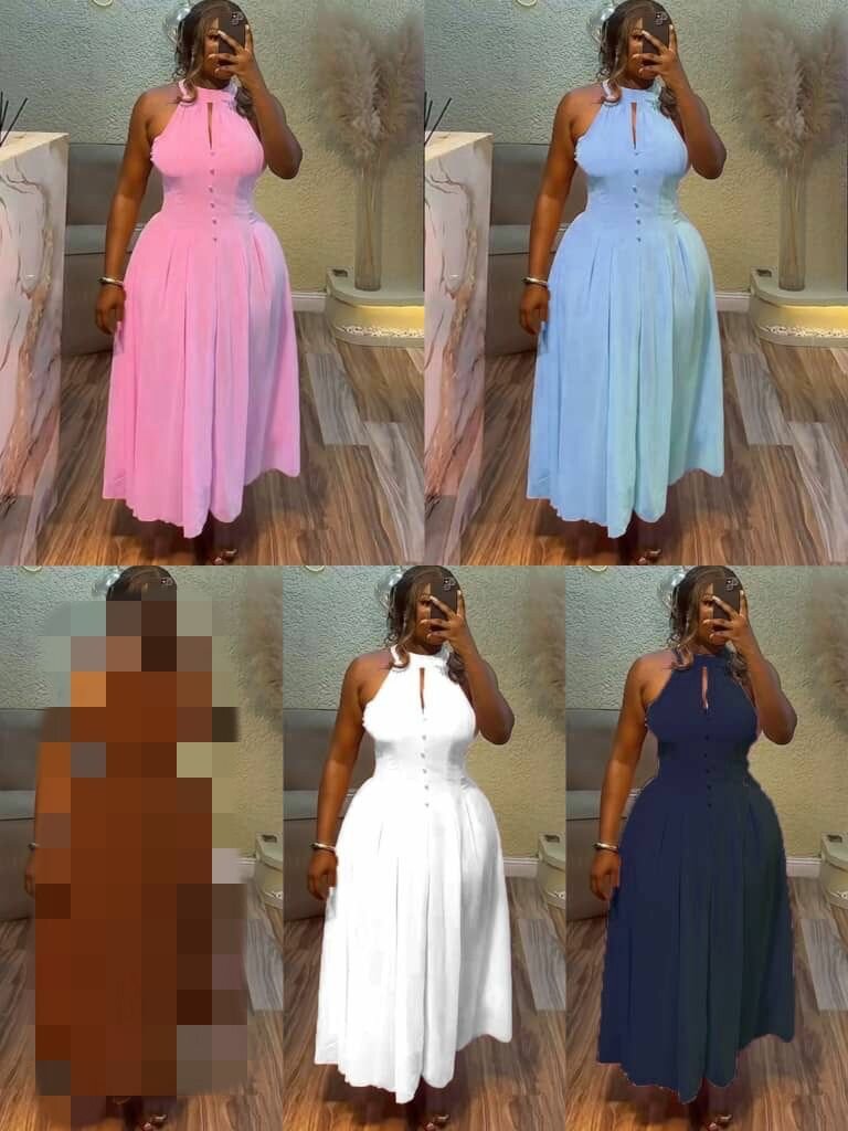 Robe d'été élégante femme