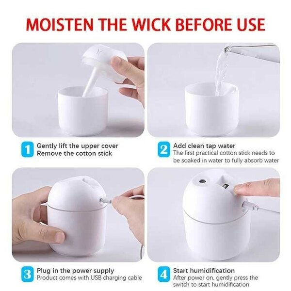 Mini Humidificateur Veilleuse