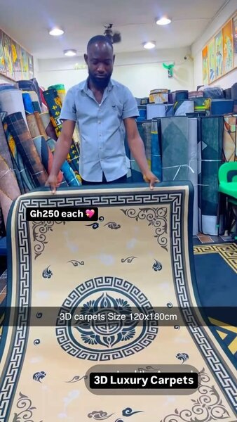3D luxury carpet