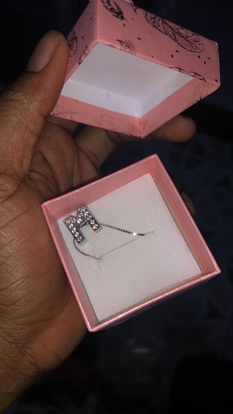 Initial necklace