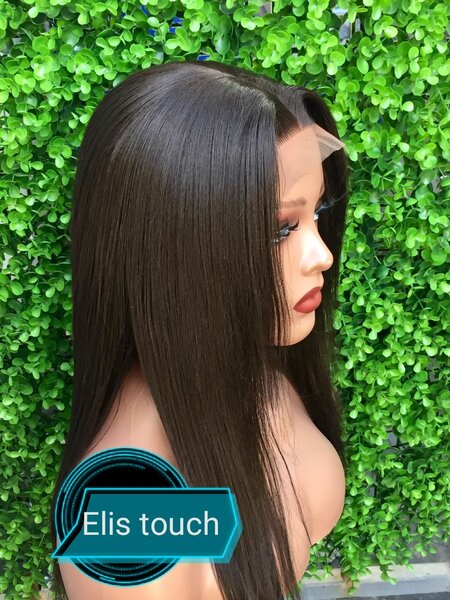 Straight wig