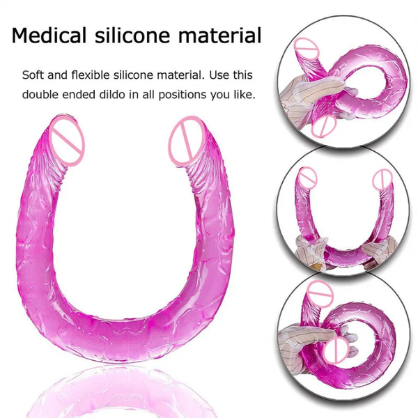 Godemichet Double En Silicone