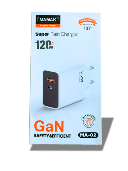 Chargeur 120w ultra rapide