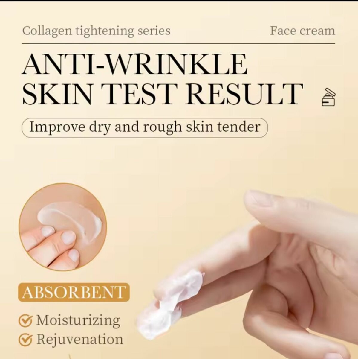 collagène raffermissant crème