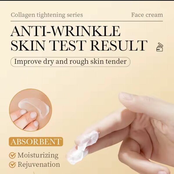 collagène raffermissant crème
