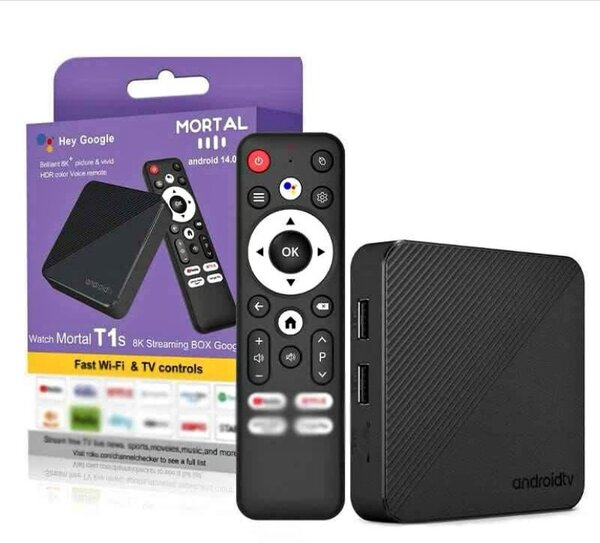 Box TV Android Mortal T1s