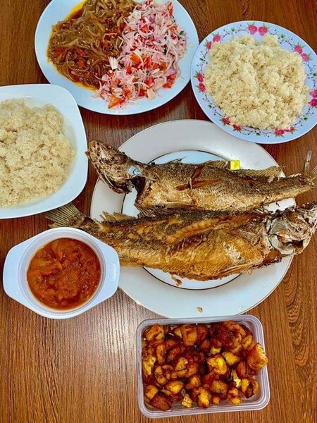 Attieke poisson Sosso ou sole