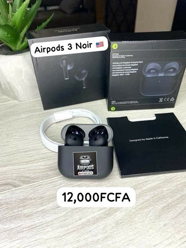 Airpods 3 Noir USA