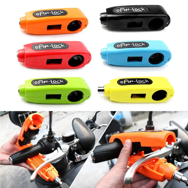 Serrure de protection de moto