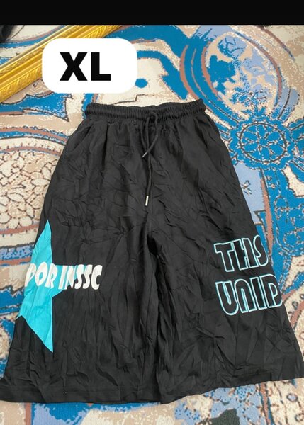 Shorts noirs XL unisexe