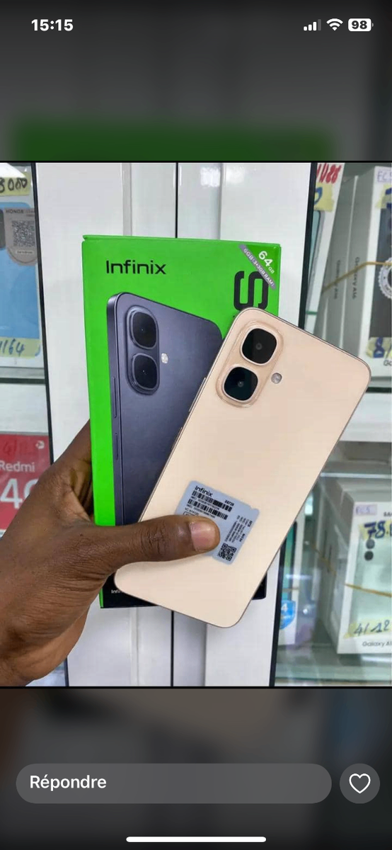 Smartphone Infinix performant