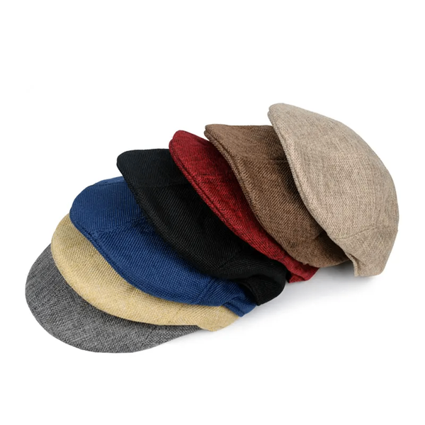 Casquette plate rétro