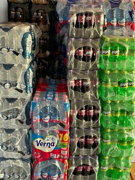 Drinks and water