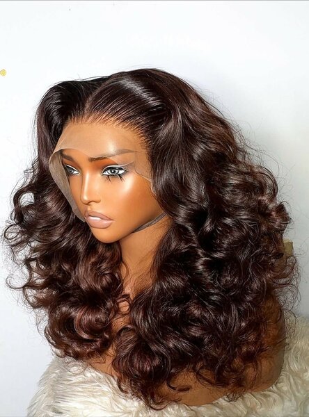 Perruque Lace Front Bouclée