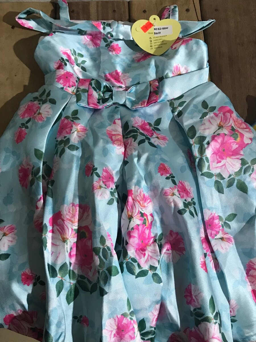 Robe Fille Fleurie Élégante