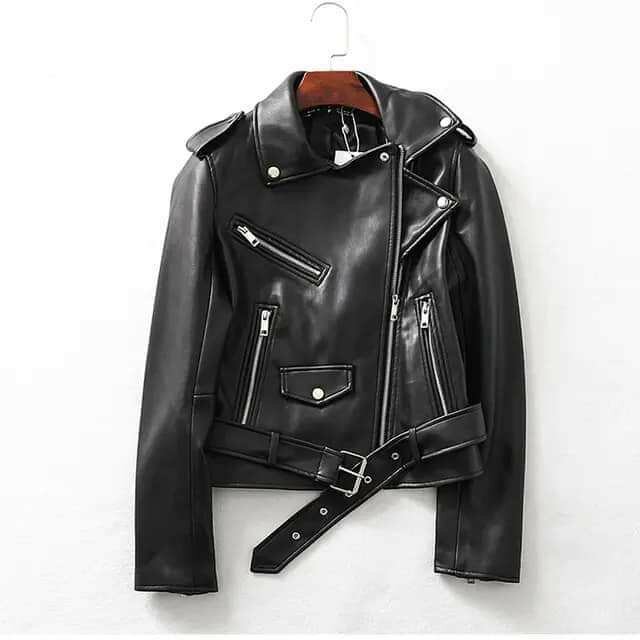 Leather jacket