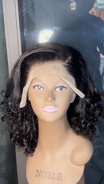 12inch bouncy hair