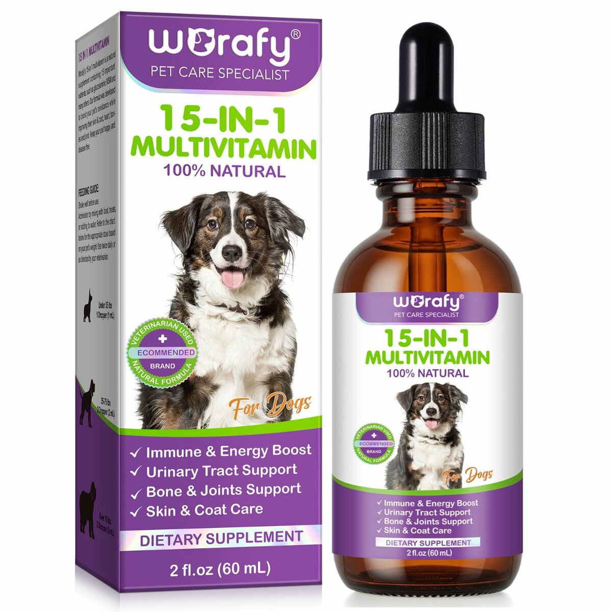Multivitamine 15-en-1 pour Chiens