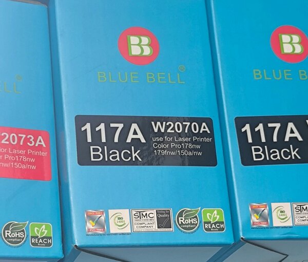 Toner Black 117A Blue Bell