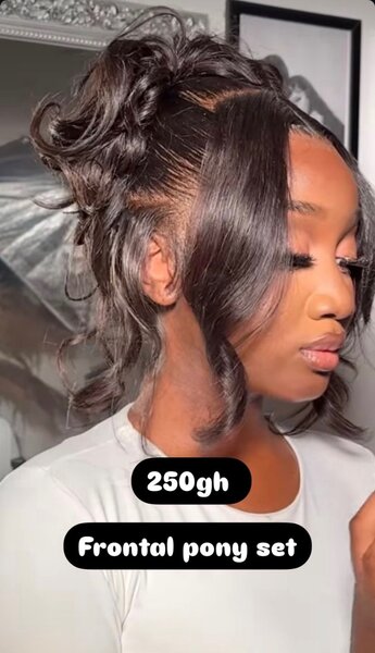 Frontal pony set