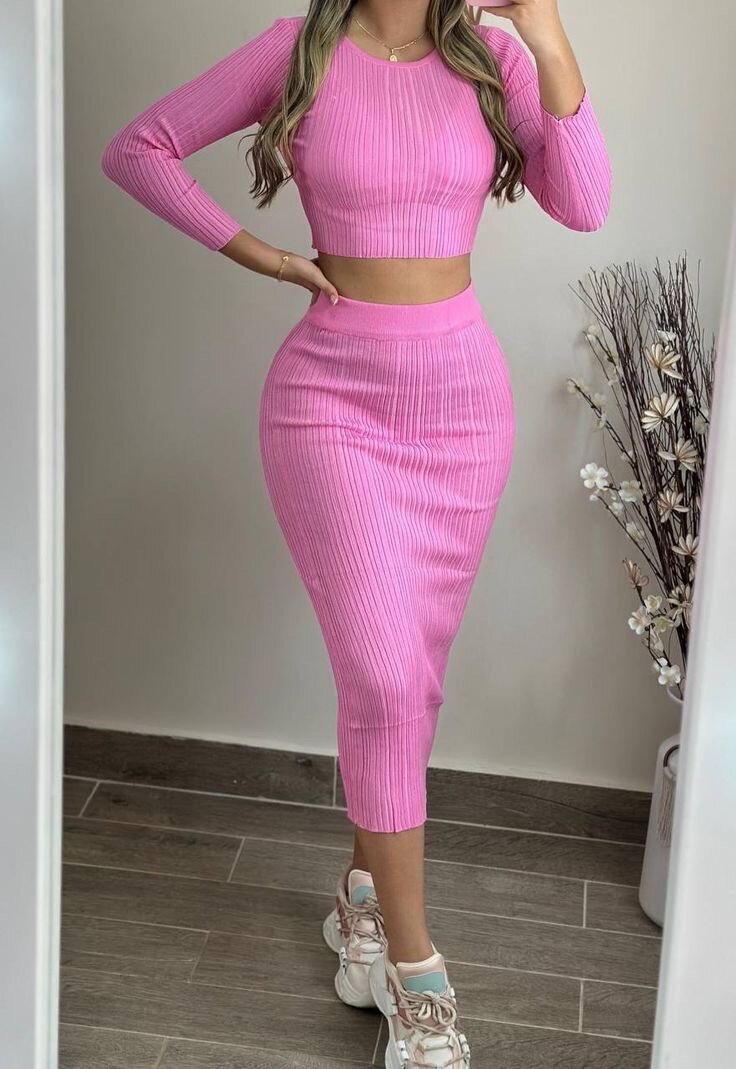 Maxi skirt and top