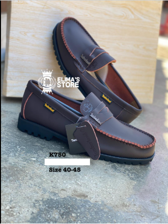 brown loafers
