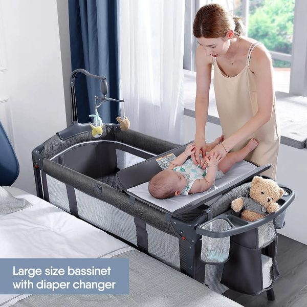 Berceau Bébé avec Table à Langer