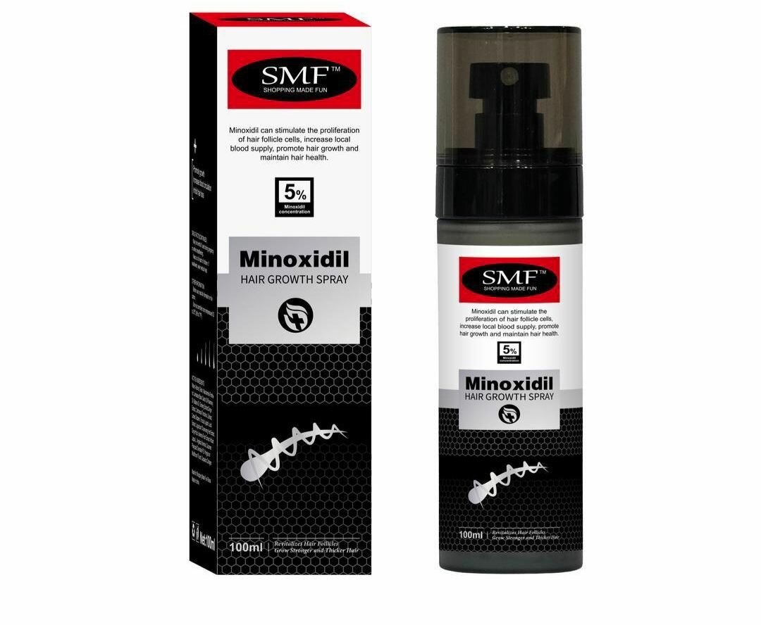 S M hair growth spray for baldness, hair and beard