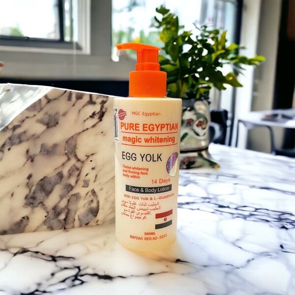 Pure Egyptian magic whitening Egg Yolk Lotion