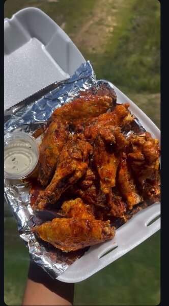 Ailes de poulet épicées