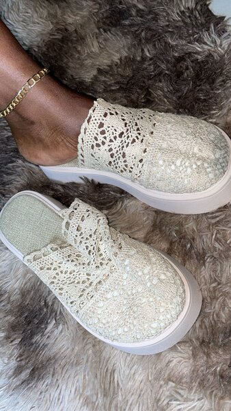 Sandals en tricot