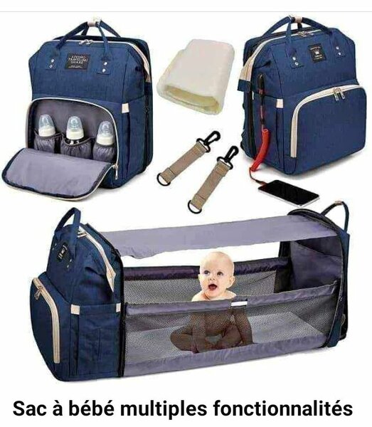 Sac a bébé multifonctionnel