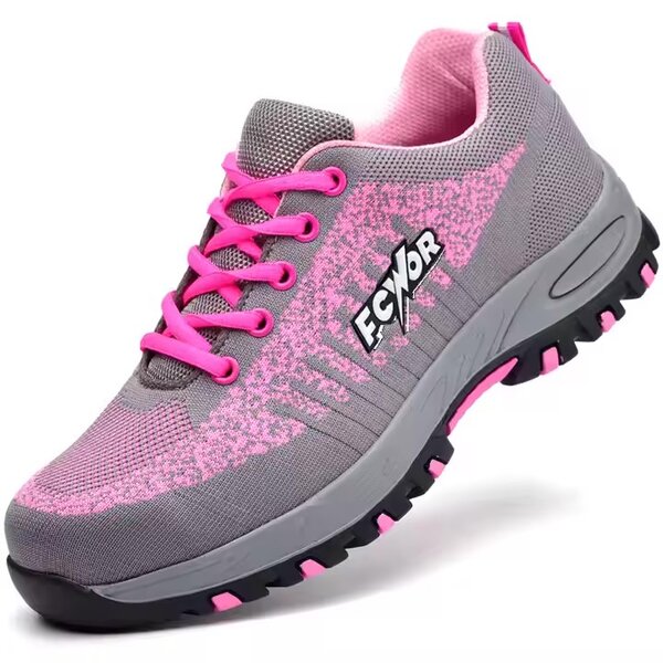Sunland New Arrival Women Womens Steel Toe Chaussure De Secu