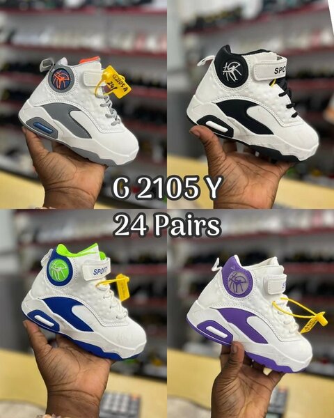 Kids sneakers available